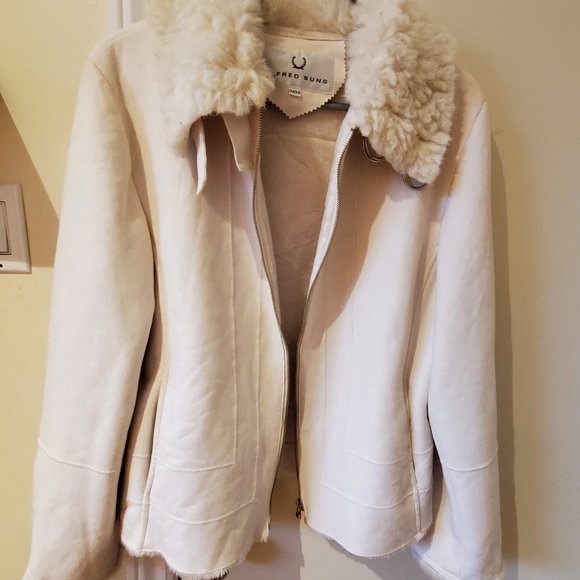 Alfred Sung soft felt lined jacket - Picture 4 of 5